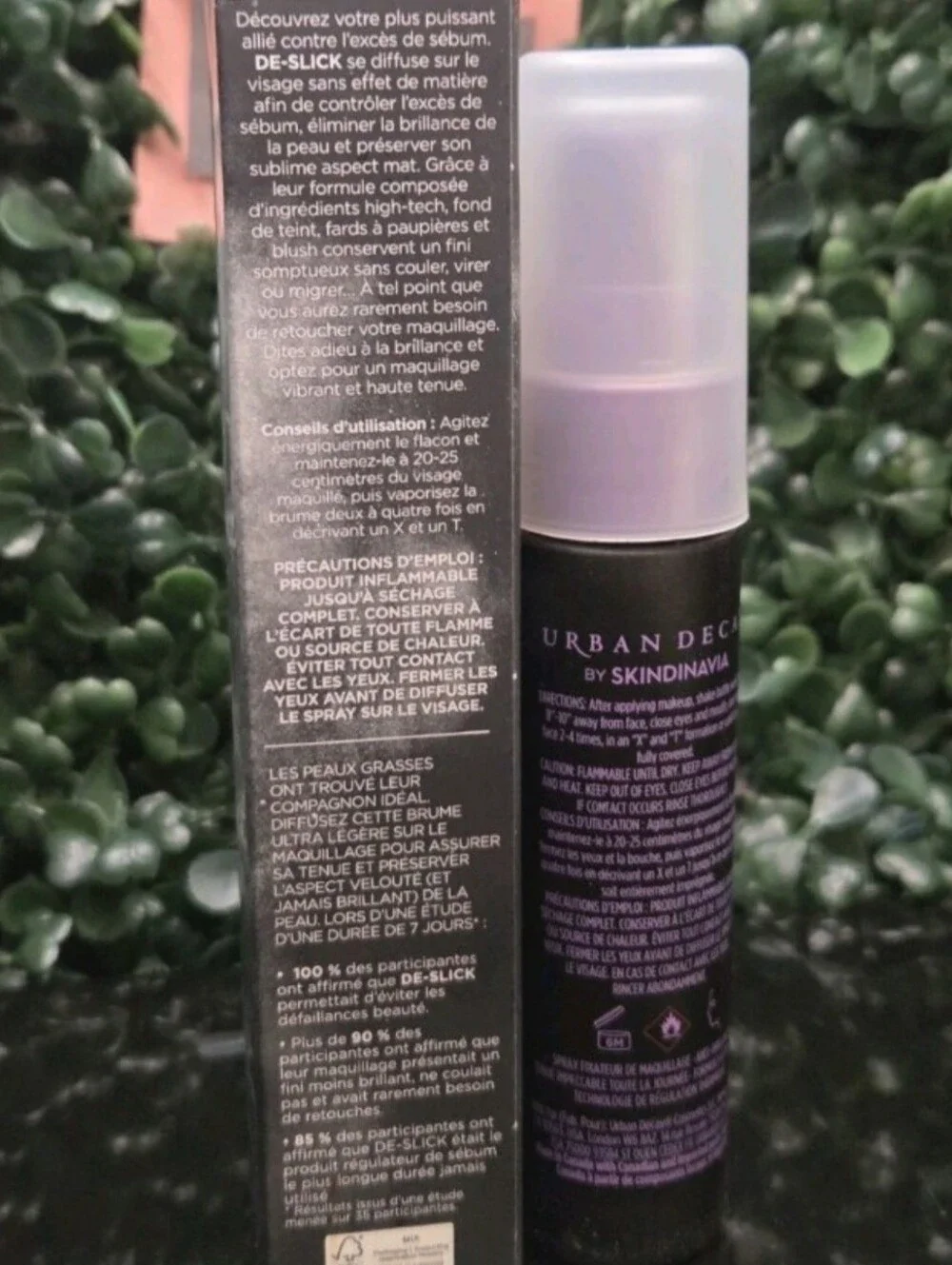 Urban Decay De-Slick Oil Control Setting Spray Matte Discontinued 1oz Travel Siz